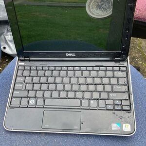Dell Black Compact Laptop with Built-in Keyboard